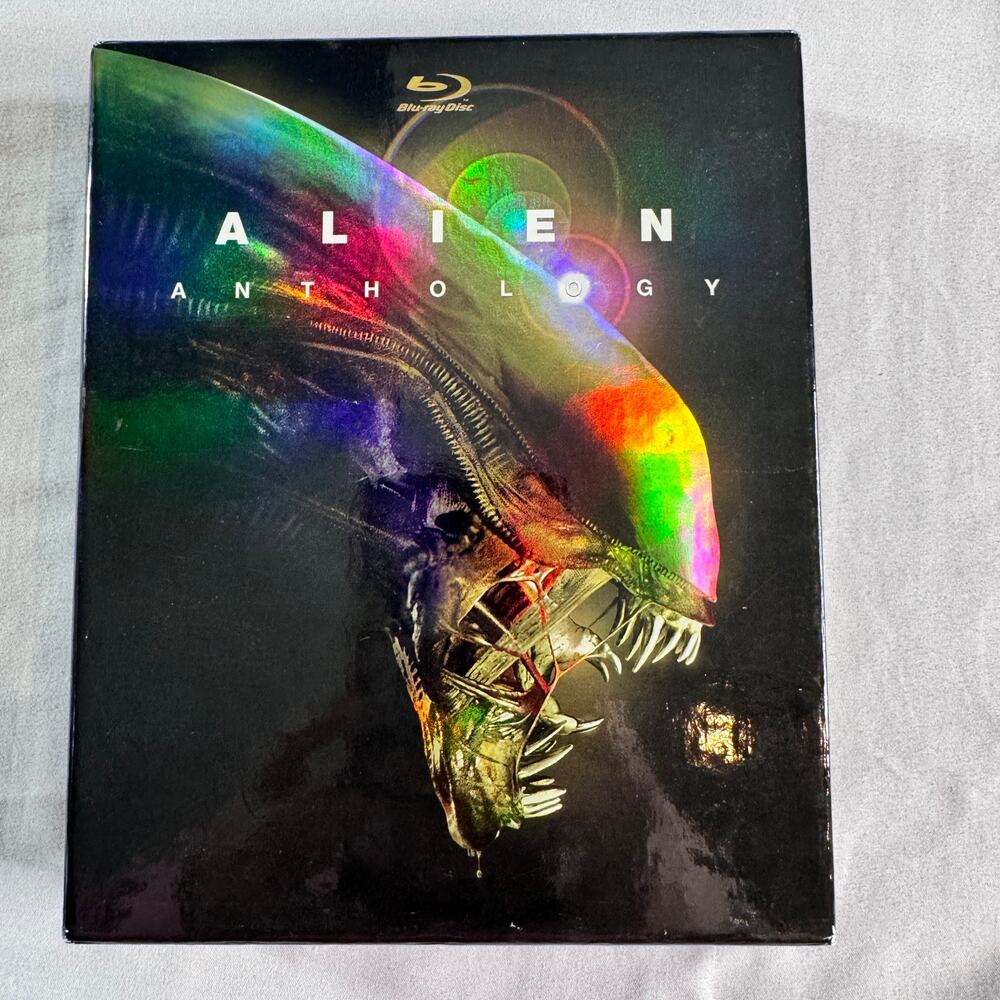 Alien Anthology Blu-ray Box Set 4 Film Collection w/ Viewer’s Guide Complete